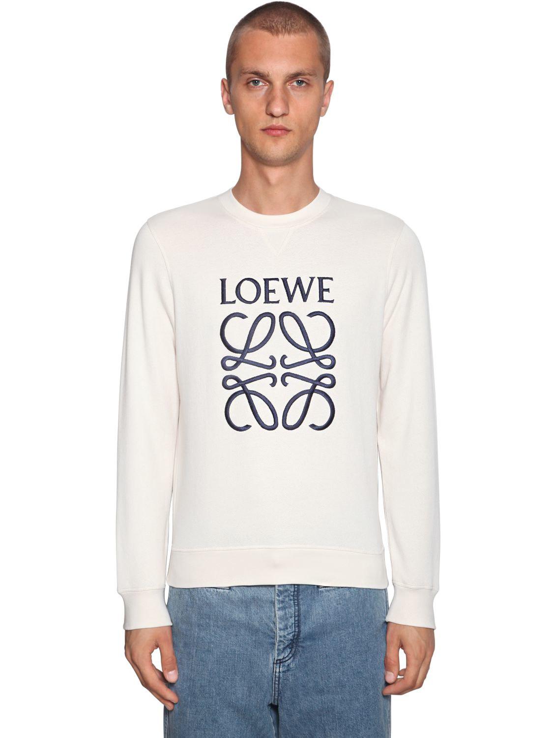 loewe anagram embroidered sweatshirt Off 76% - www.gmcanantnag.net