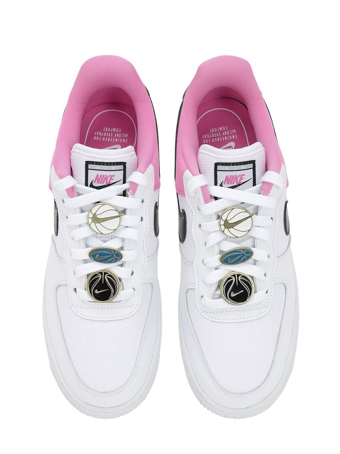 nike air force 1 07 se white black china rose