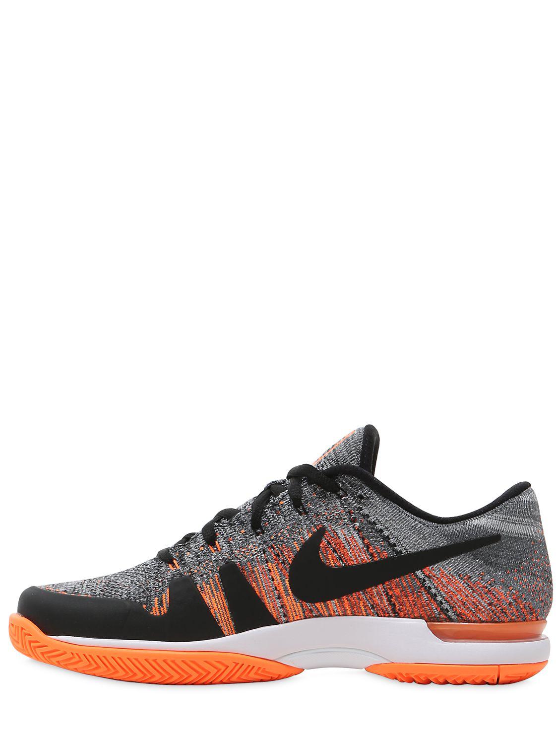Nike Federer Zoom Vapor 9.5 Tennis Sneakers in Gray for Men | Lyst