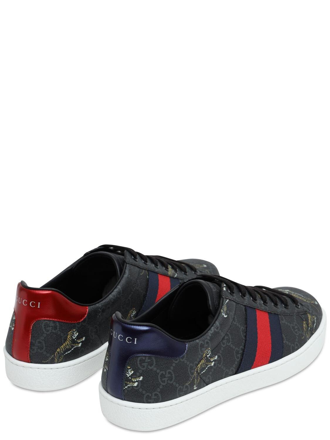 gucci ace supreme black