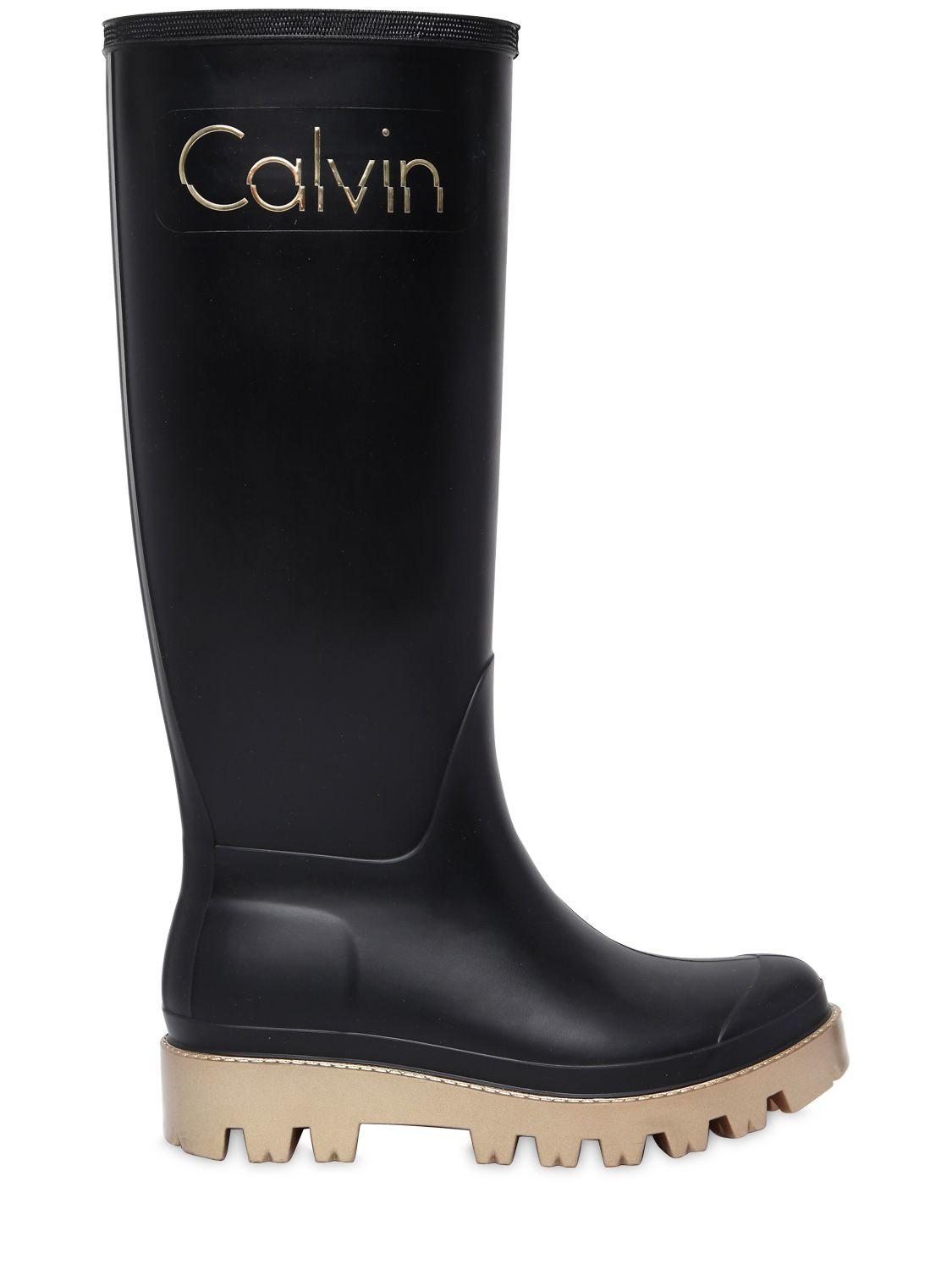 Calvin Klein 30mm Eliza Rubber Boots in 