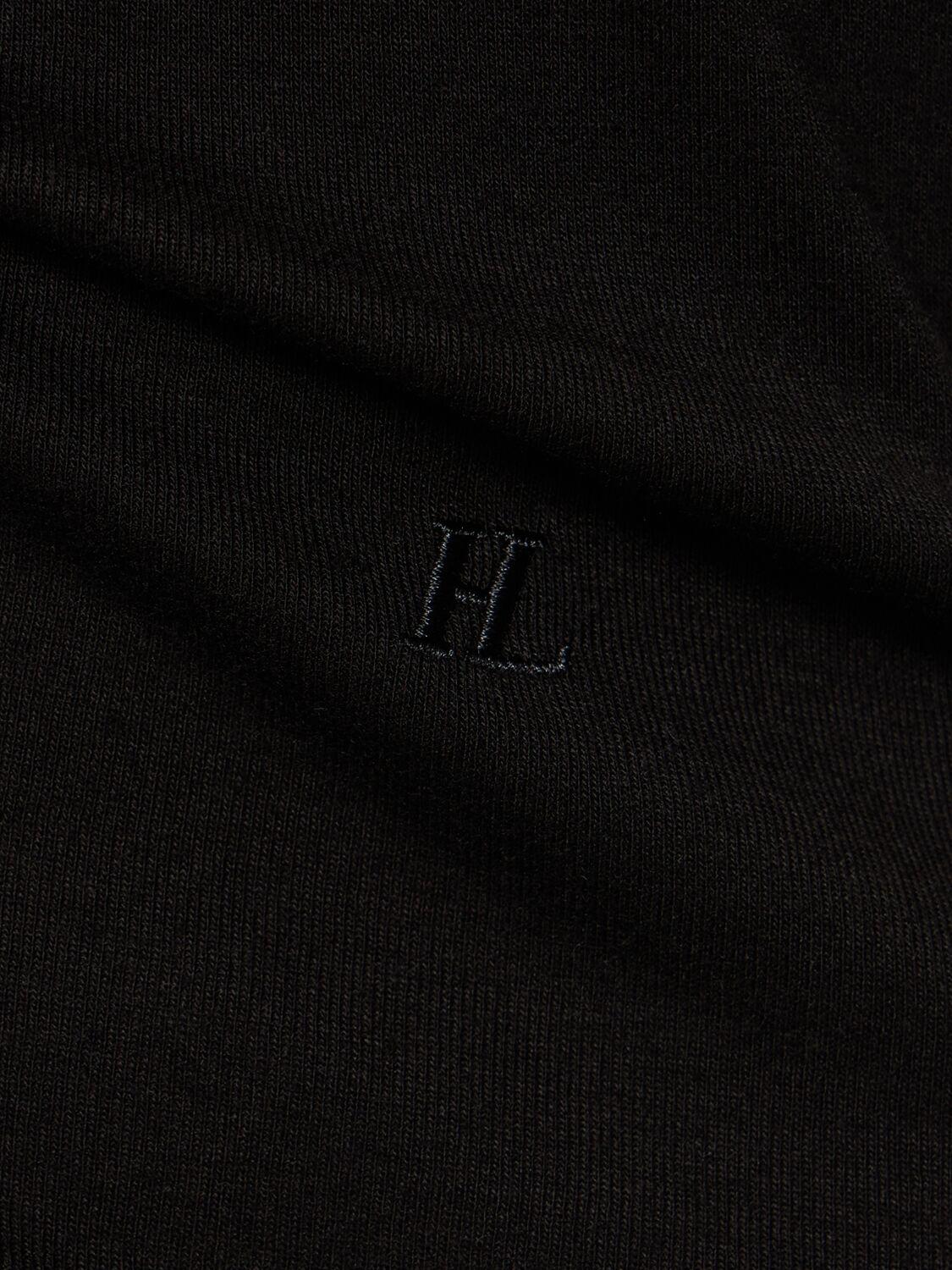 Helmut Lang レディース ブラック Slash カットアウトジャージー Helmut Lang レディース ブラック Slash カットアウトジャージー