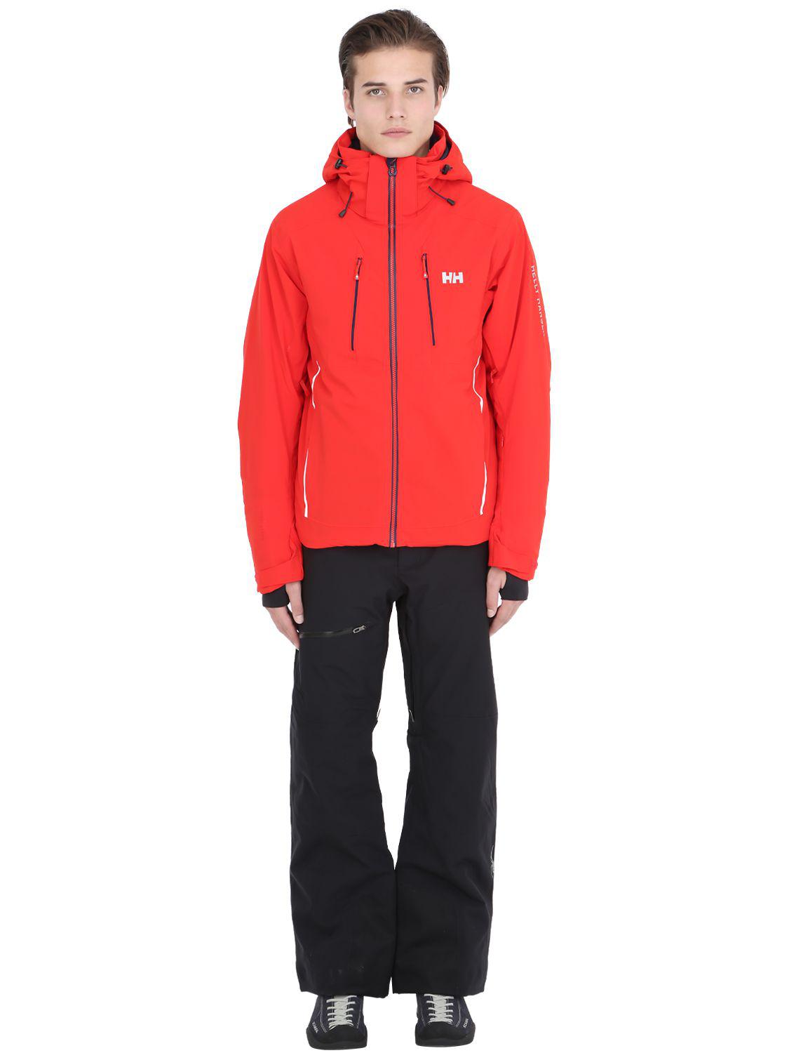 Helly Hansen Synthetic Alpha 2.0 Nylon Stretch Ski Jacket in Black for Men  - Lyst