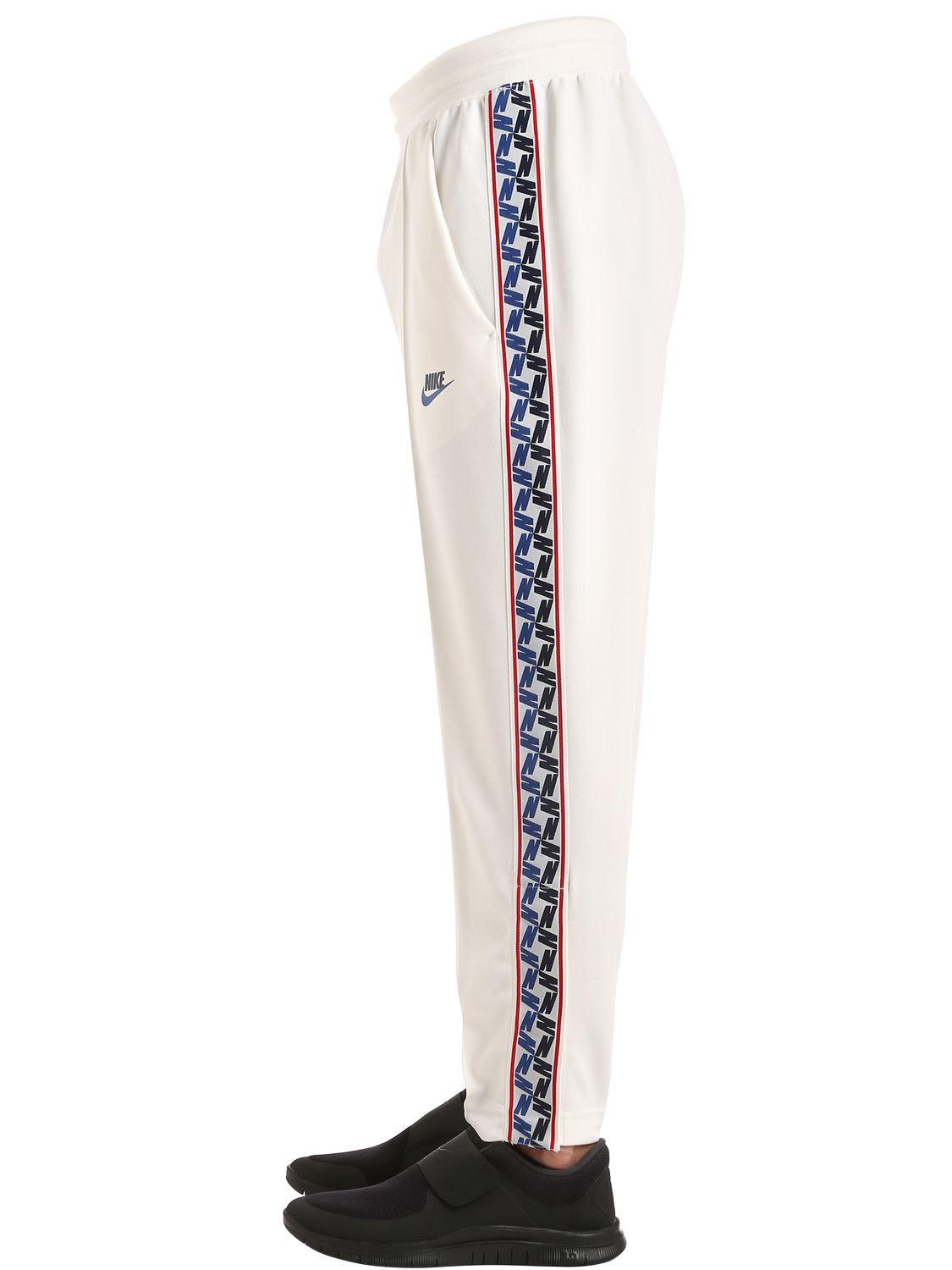 Pantalon De Survêtement Avec Bandes Latérales Nike pour homme en coloris  Blanc - Lyst
