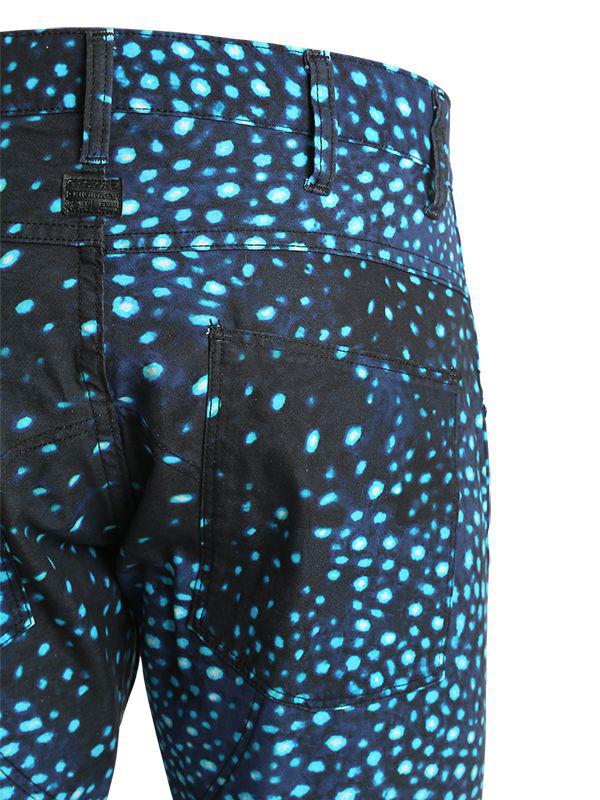 G-Star RAW Elwood Whale Shark Print Denim Jeans in Blue for Men | Lyst