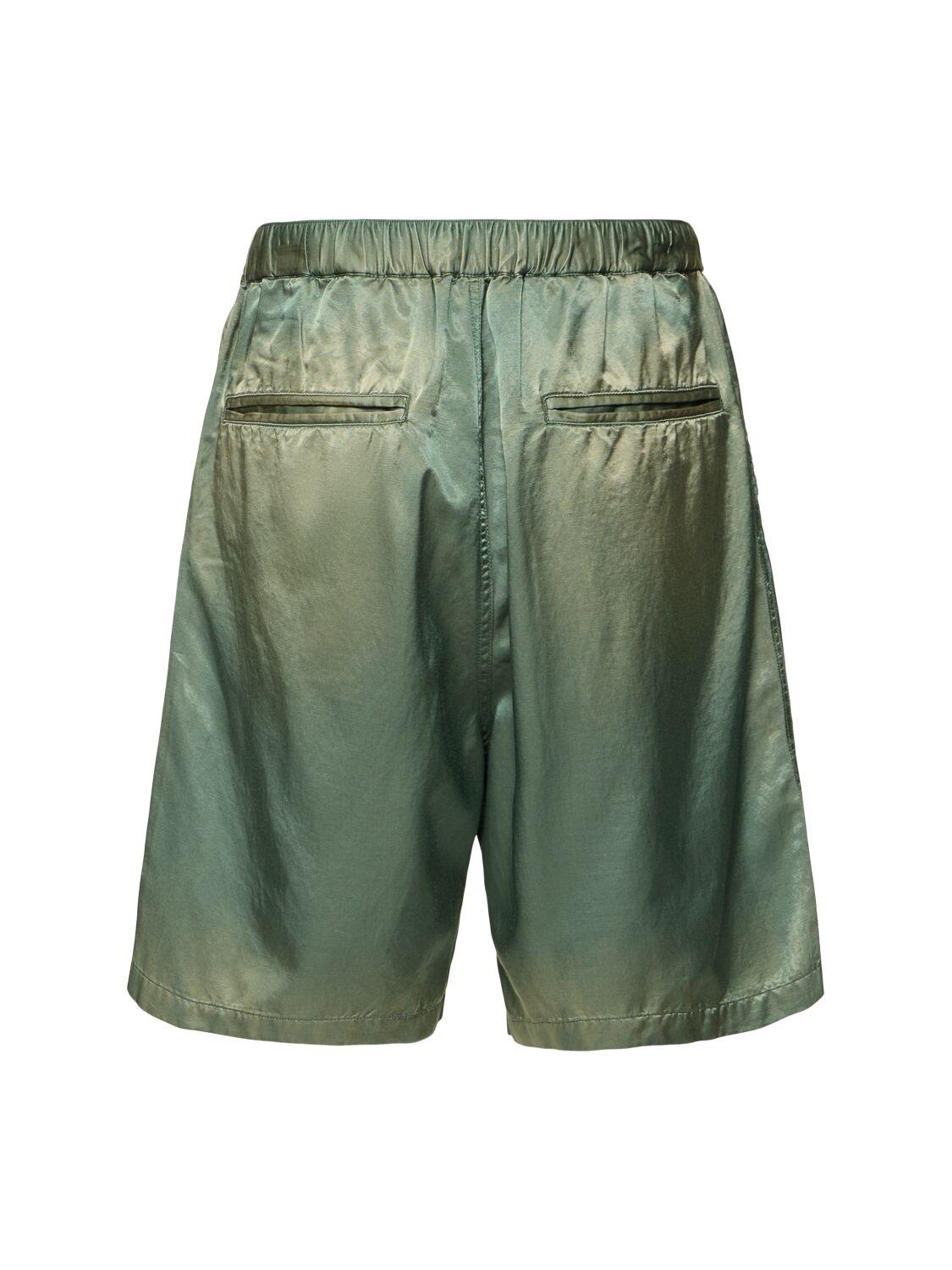 すぐ届く! [メゾンミハラヤスヒロ] Cotton Satin Shorts Maison MIHARA YASUHIRO ONLINE STORE（ミハラヤスヒロ