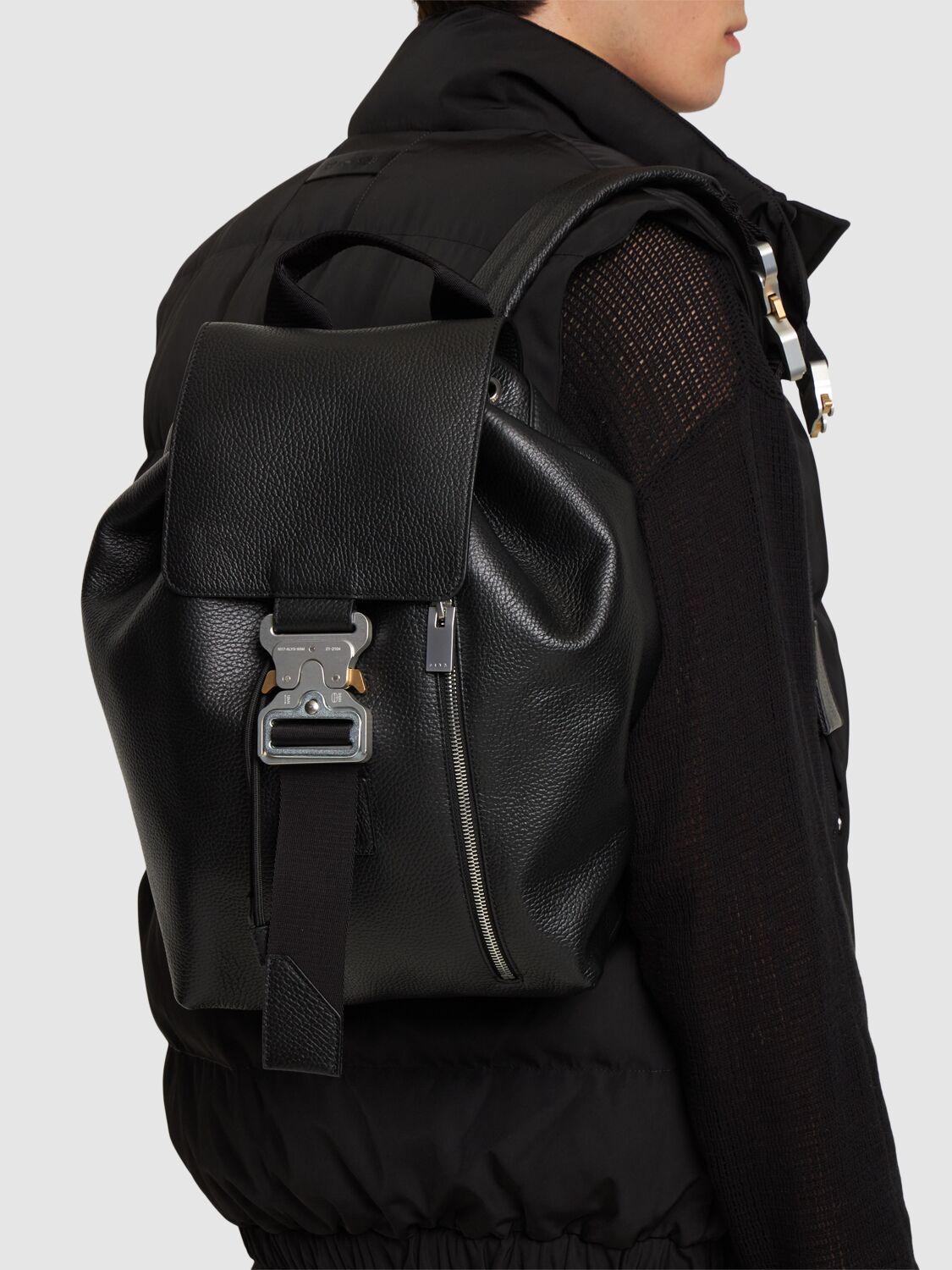 レザー 1017 alyx 9sm leather tank backpack