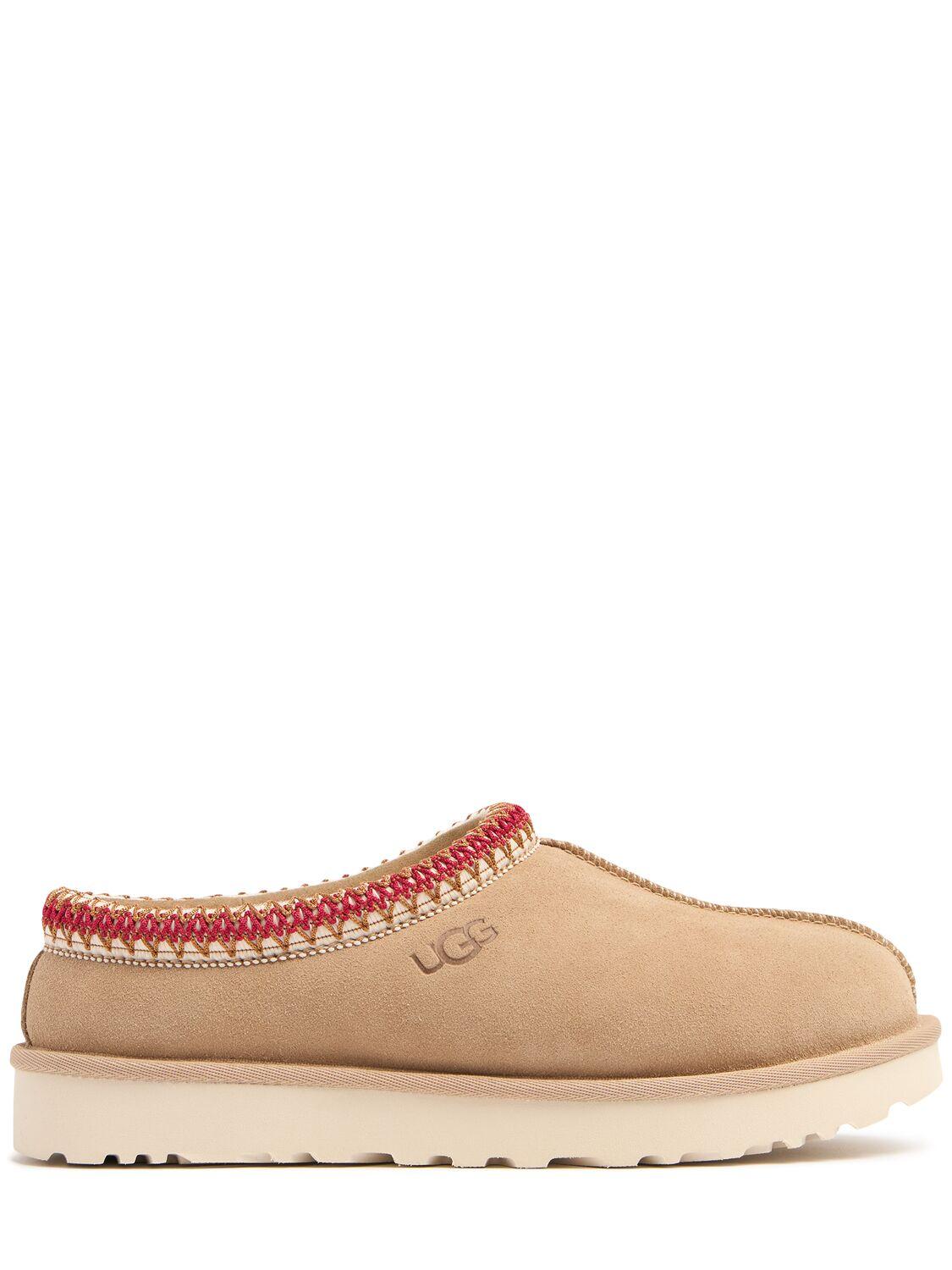 UGG 10mm Tasman Shearling Loafers in Brown Lyst
