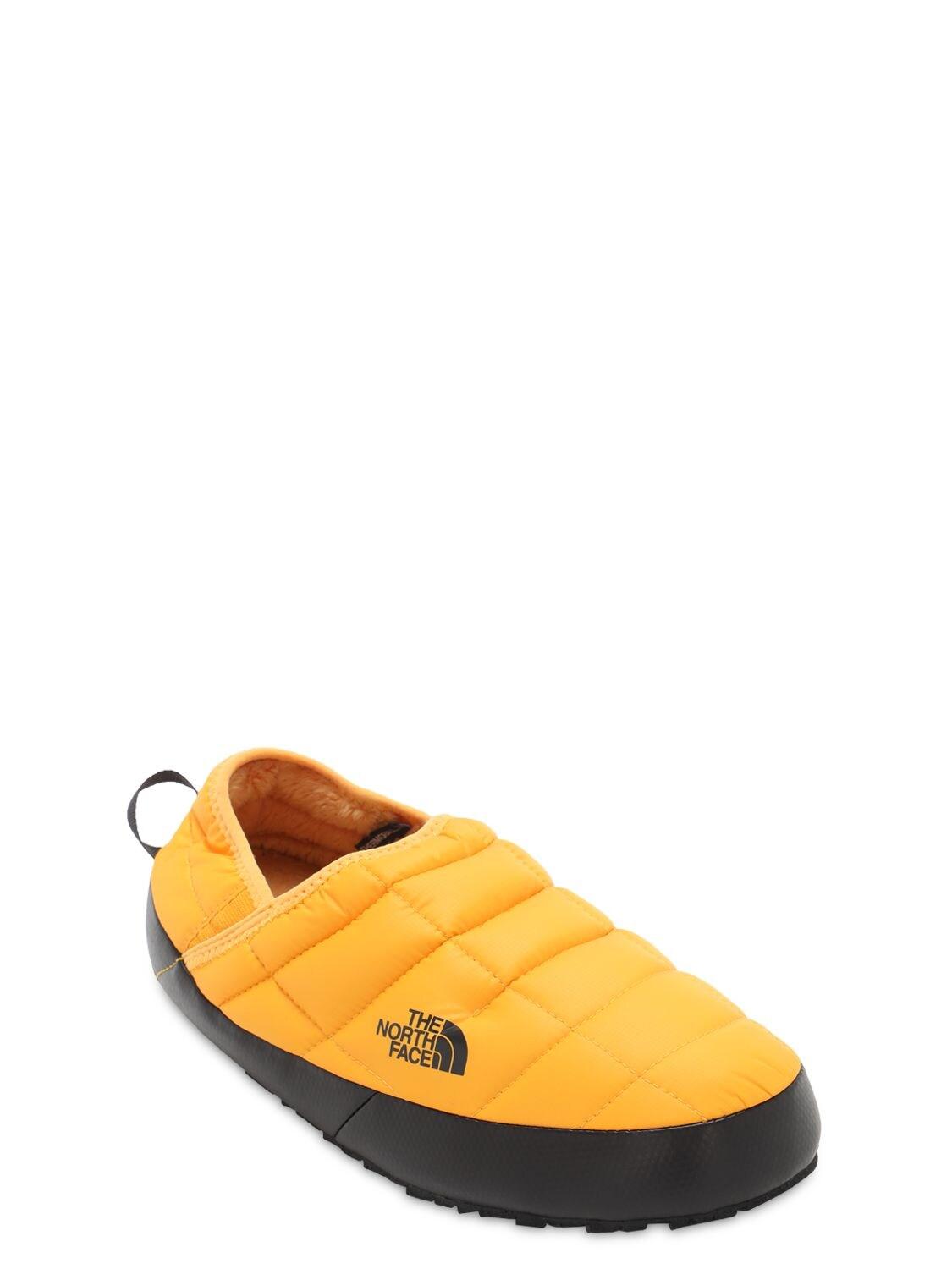 The North Face Thermoball Traction V Mules in Yellow for Men