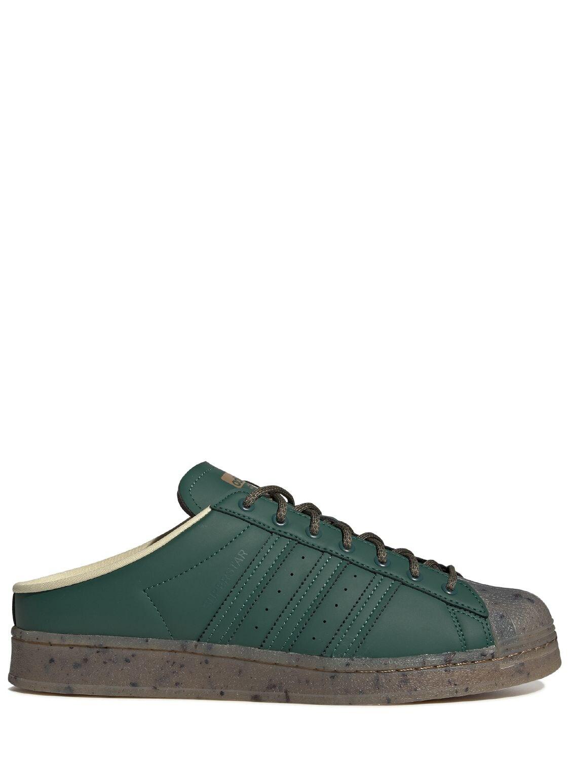 adidas Originals Superstar Mule Plant And Grow Sneakers in Green | Lyst