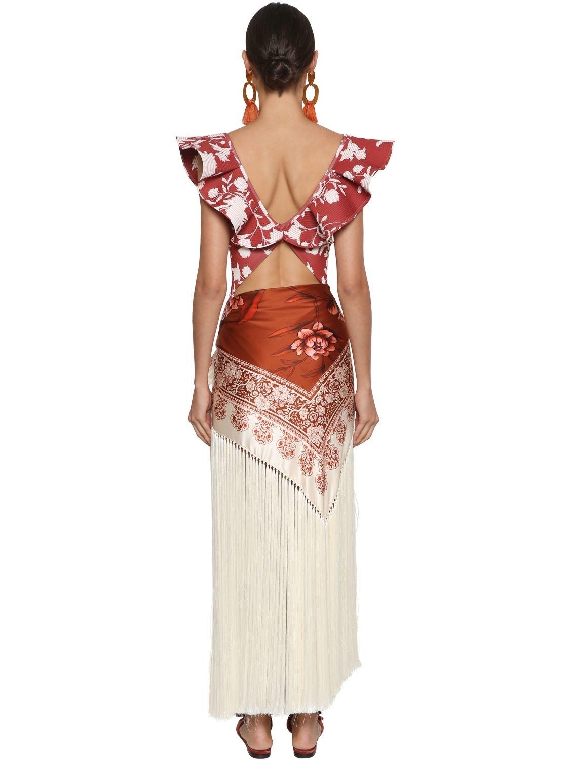 johanna ortiz fringe dress