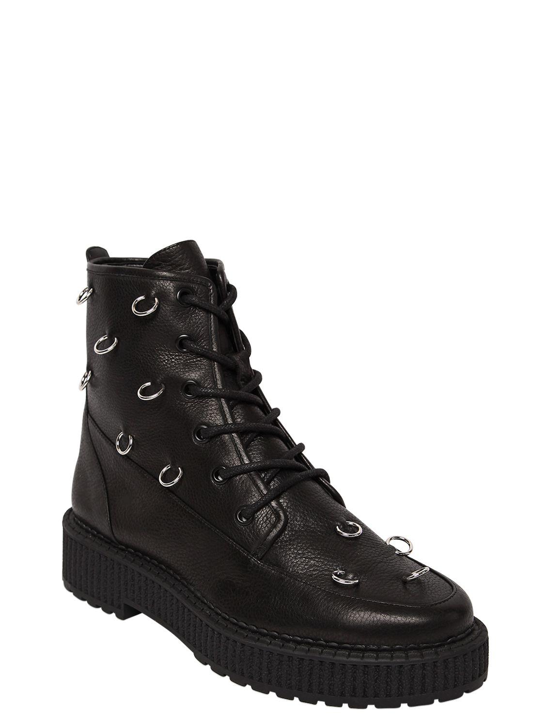 patti platform combat boot