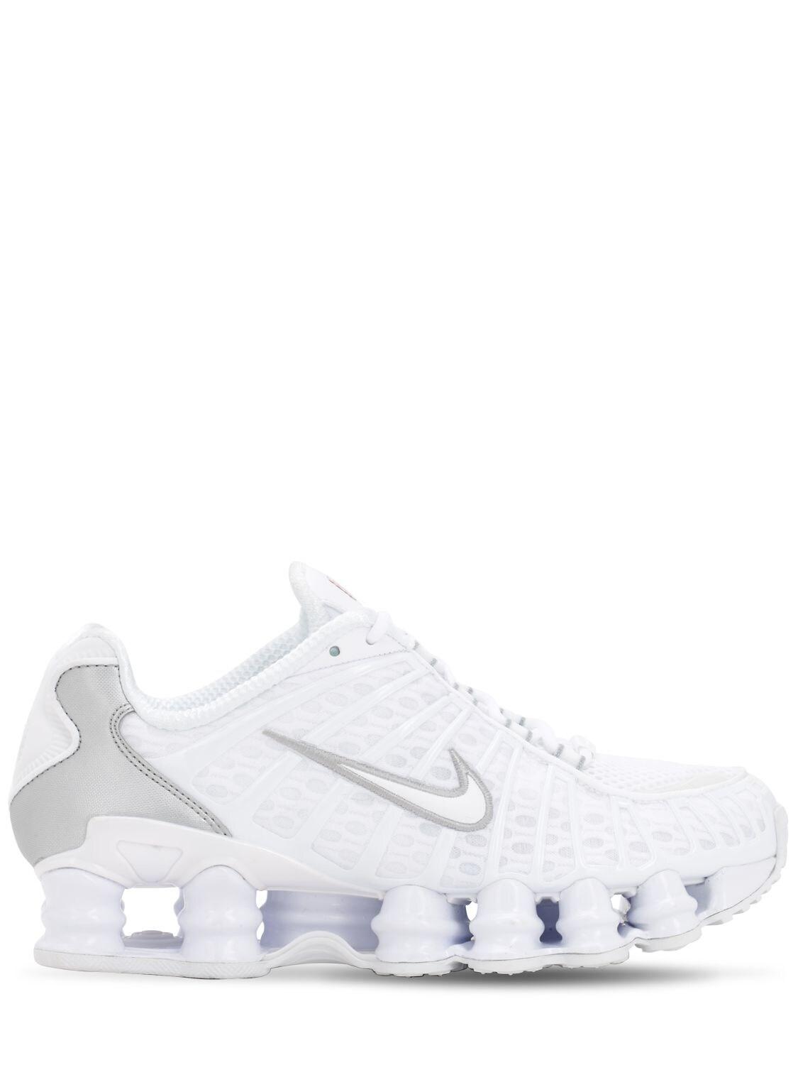 nike shox total white