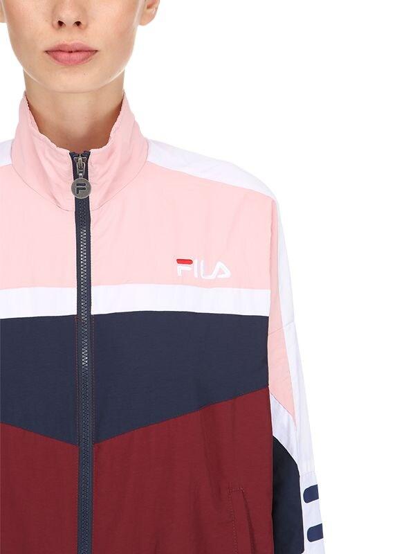 pink fila jacket