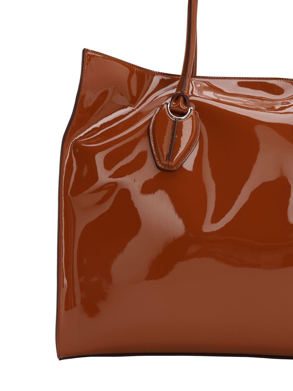 Chelsea patent leather tote Louis Vuitton Brown in Patent leather - 33022387