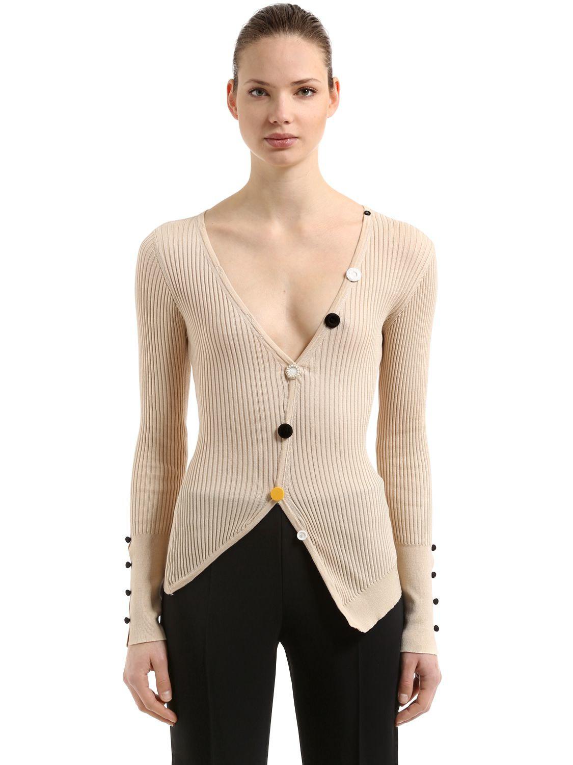 jacquemus tordu cardigan