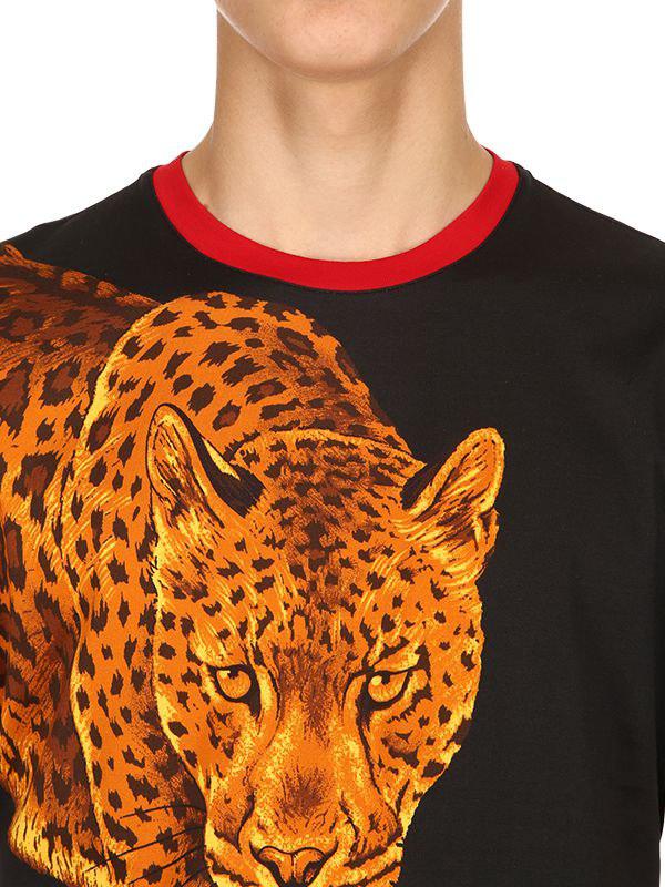versace cheetah print shirt