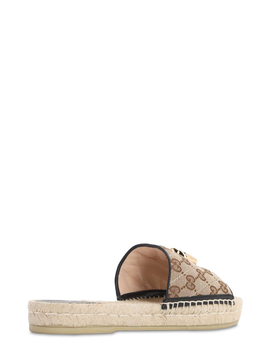 gucci open toe espadrilles