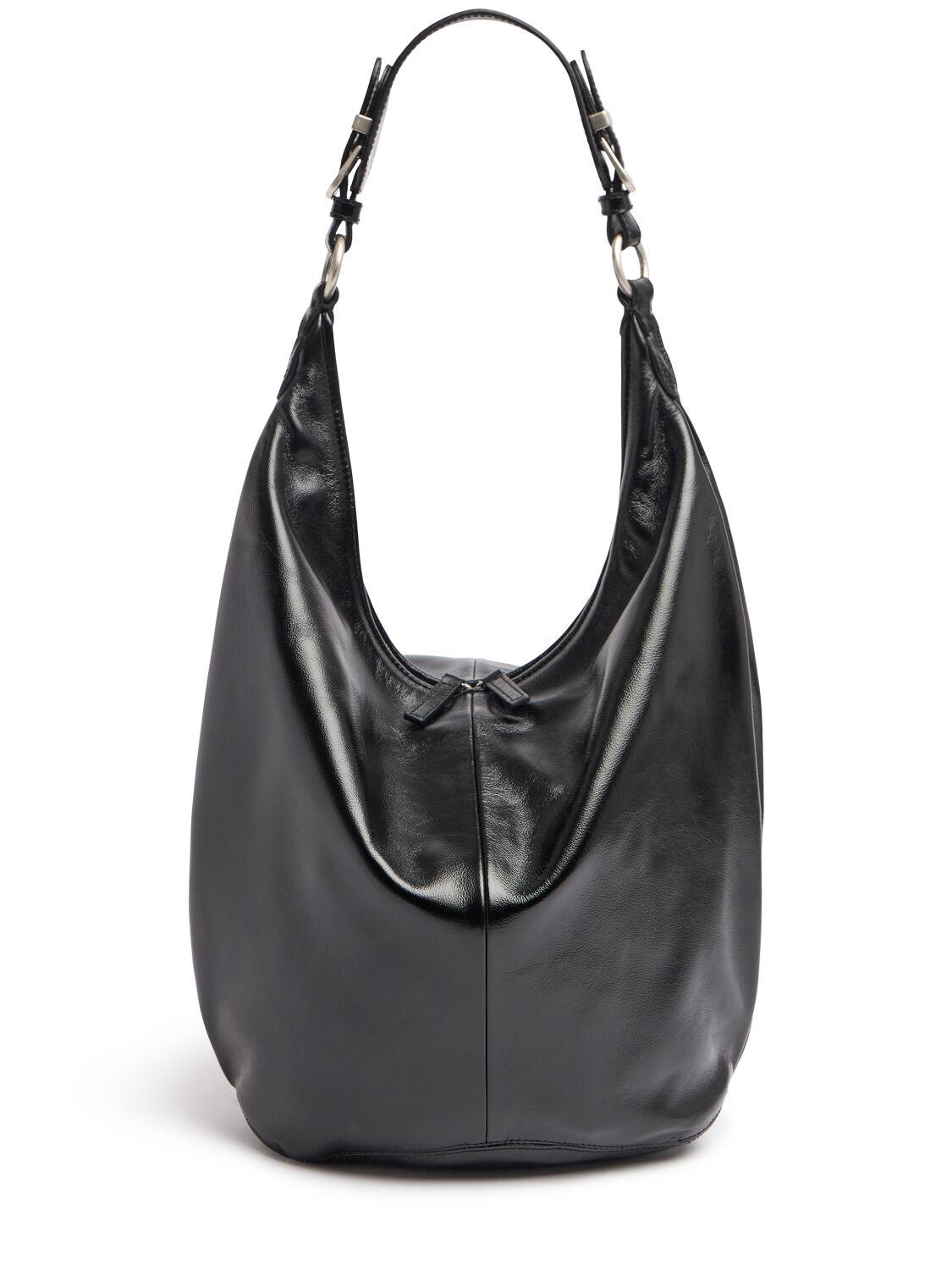 [MARGE SHERWOOD] PUMPKIN BAG ☆送料込☆ Marge Sherwood Large Pumpkin Leather Tote Bag in Black | Lyst
