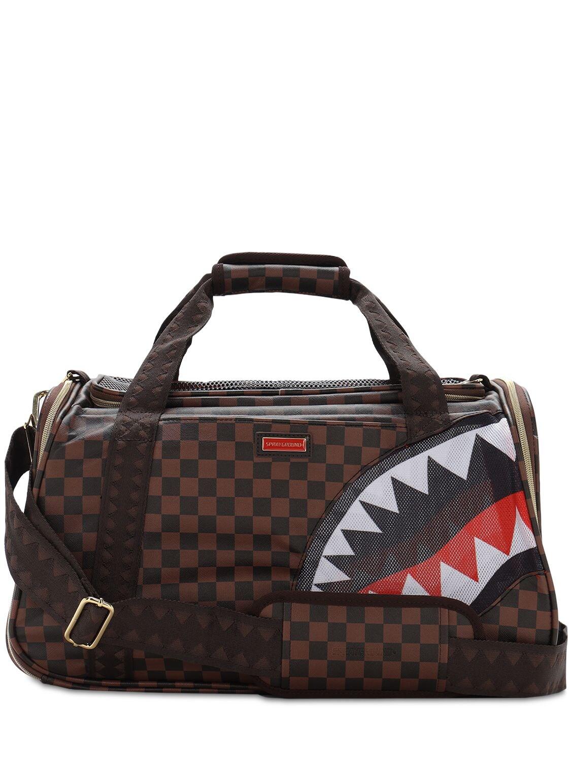 sprayground checkered shark