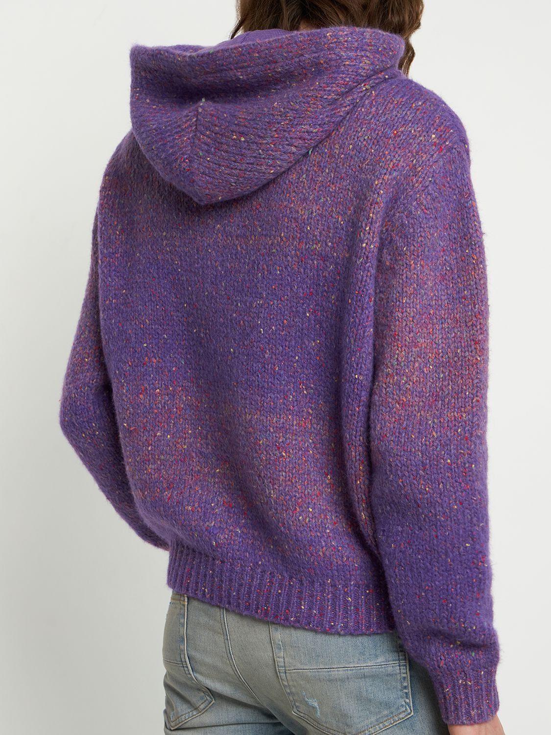 Purple space hoodie sales