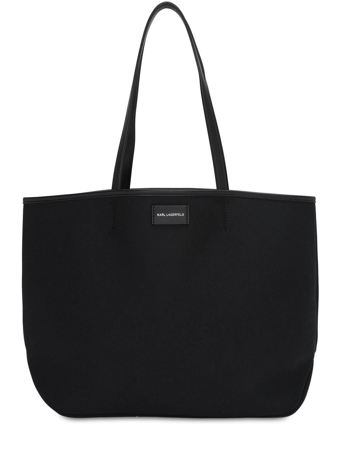 sac toile karl lagerfeld