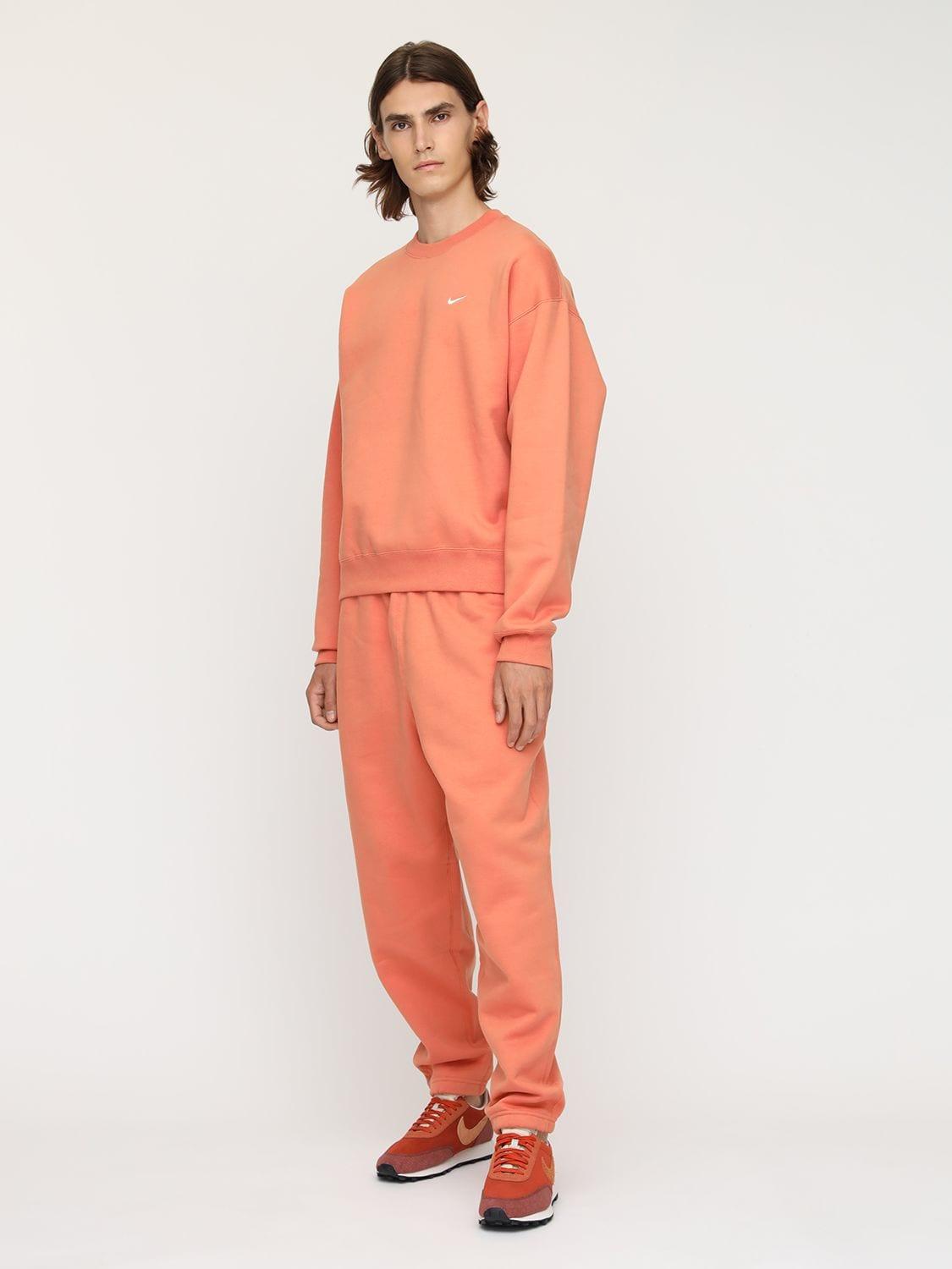 Nike Lab Sweatpants in Orange for Men 