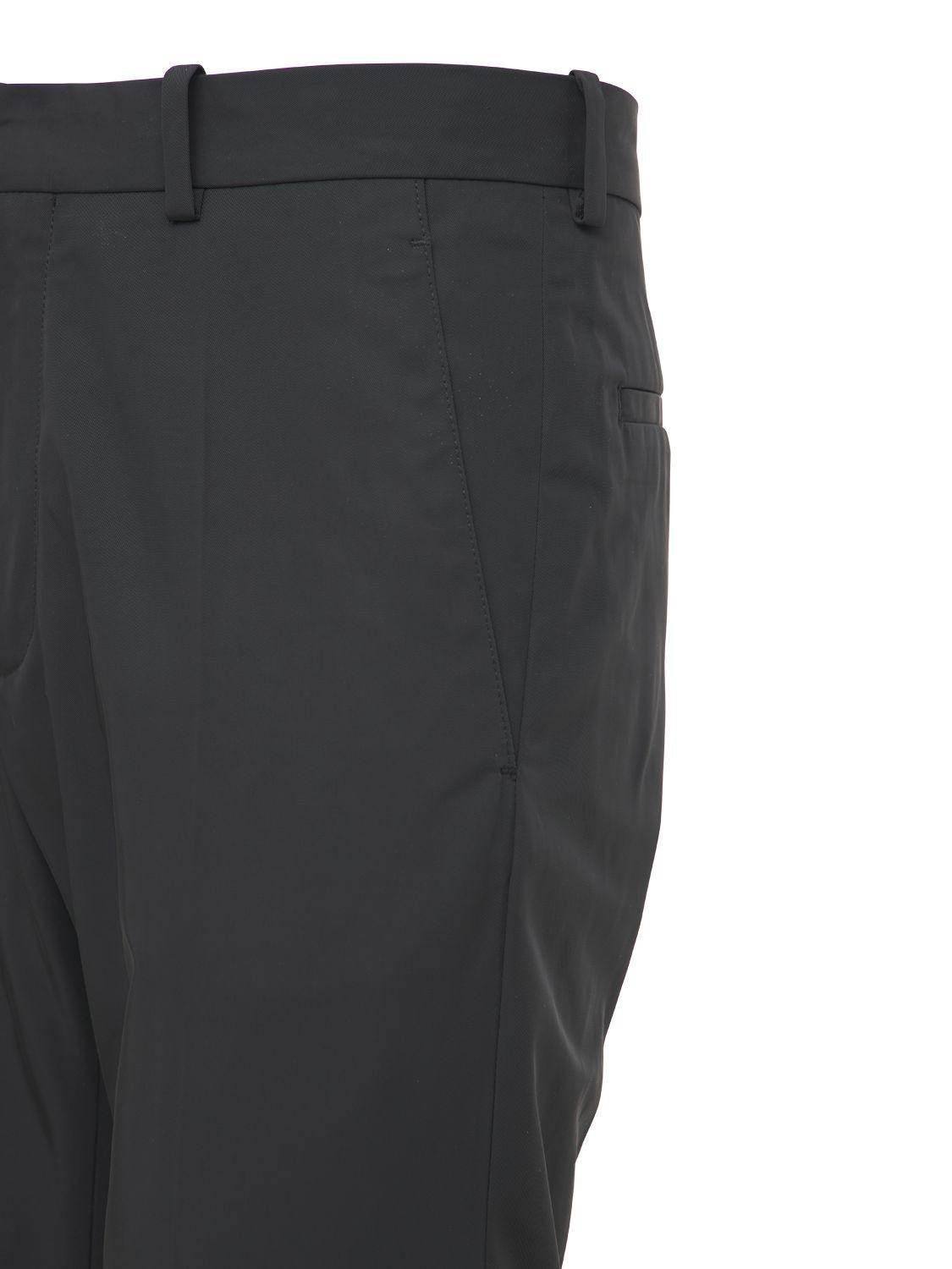 Raf Simons Slightly Flared Tech Pants in Blue for Men | Lyst