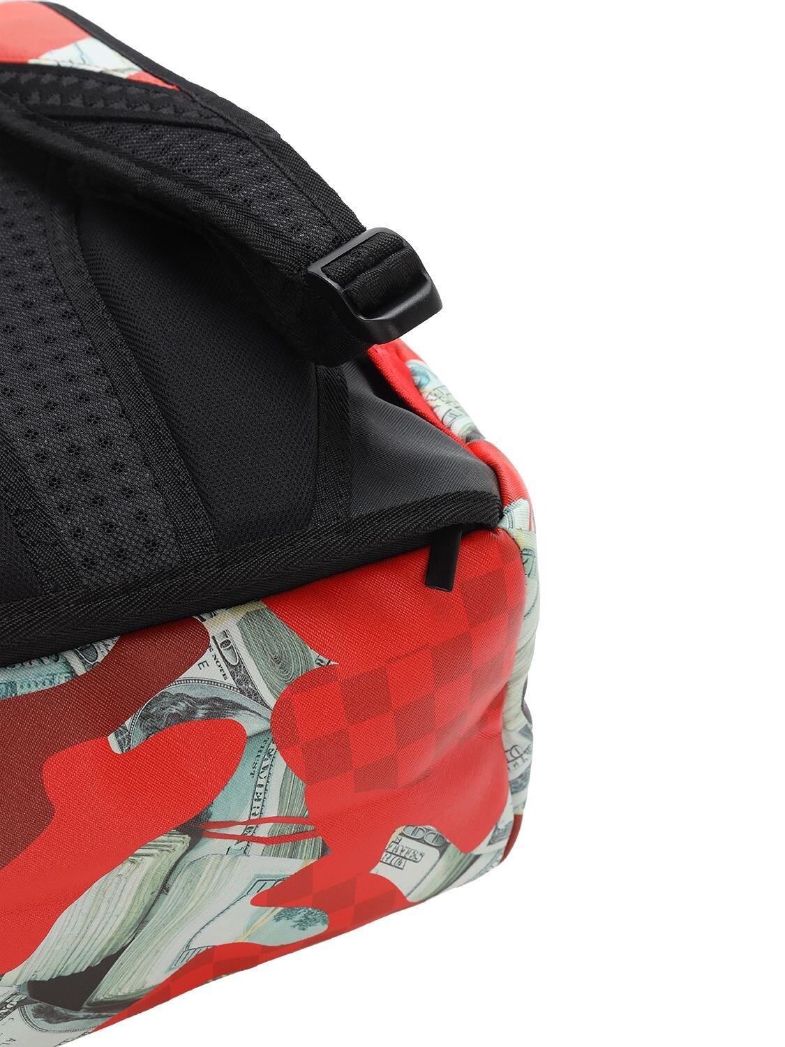 Sprayground Panic Attack Backpack in Red for Men
