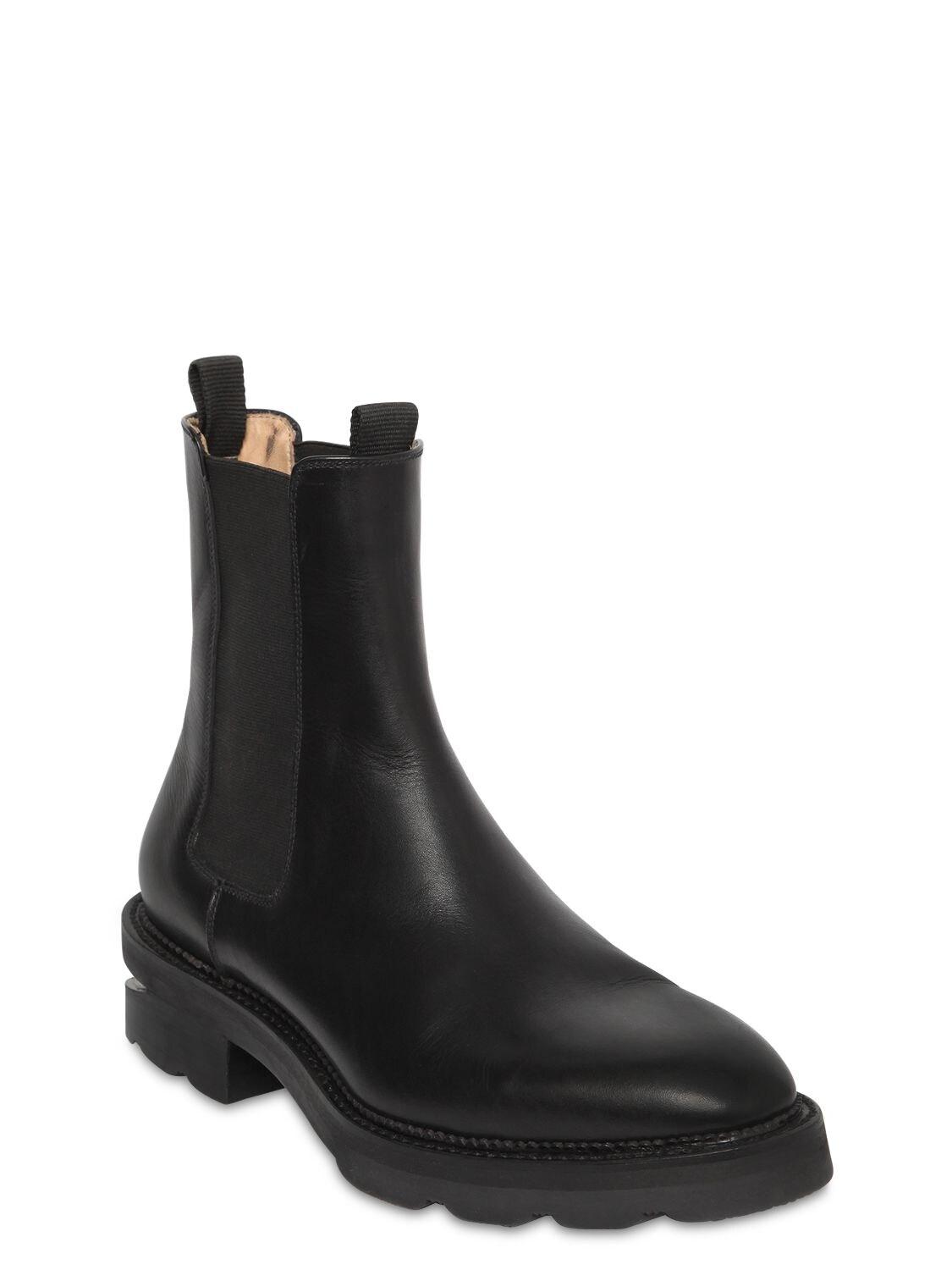 Alexander Wang 40mm Andy Leather Ankle Boots in Black - Lyst