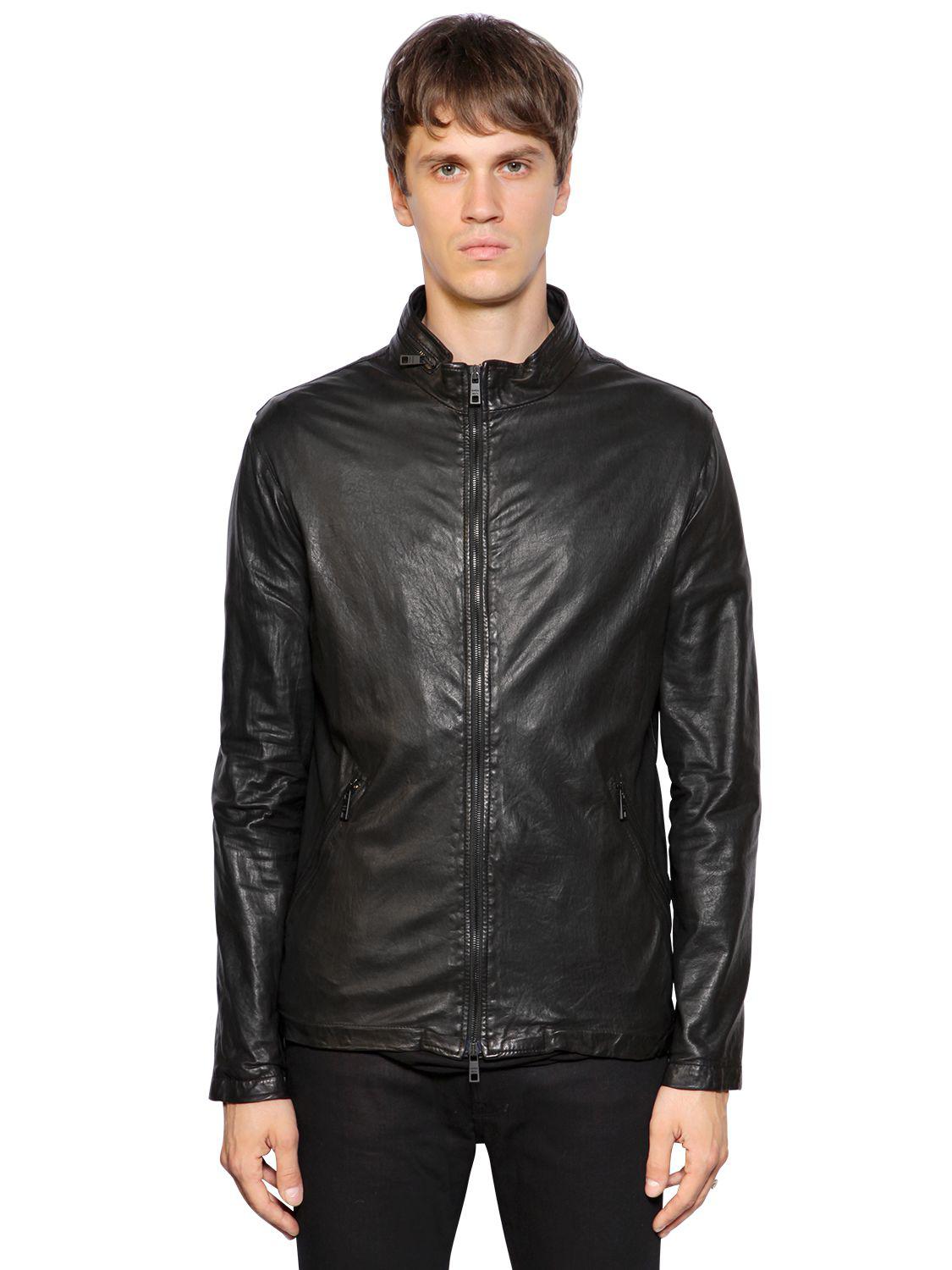 giorgio brato leather jacket
