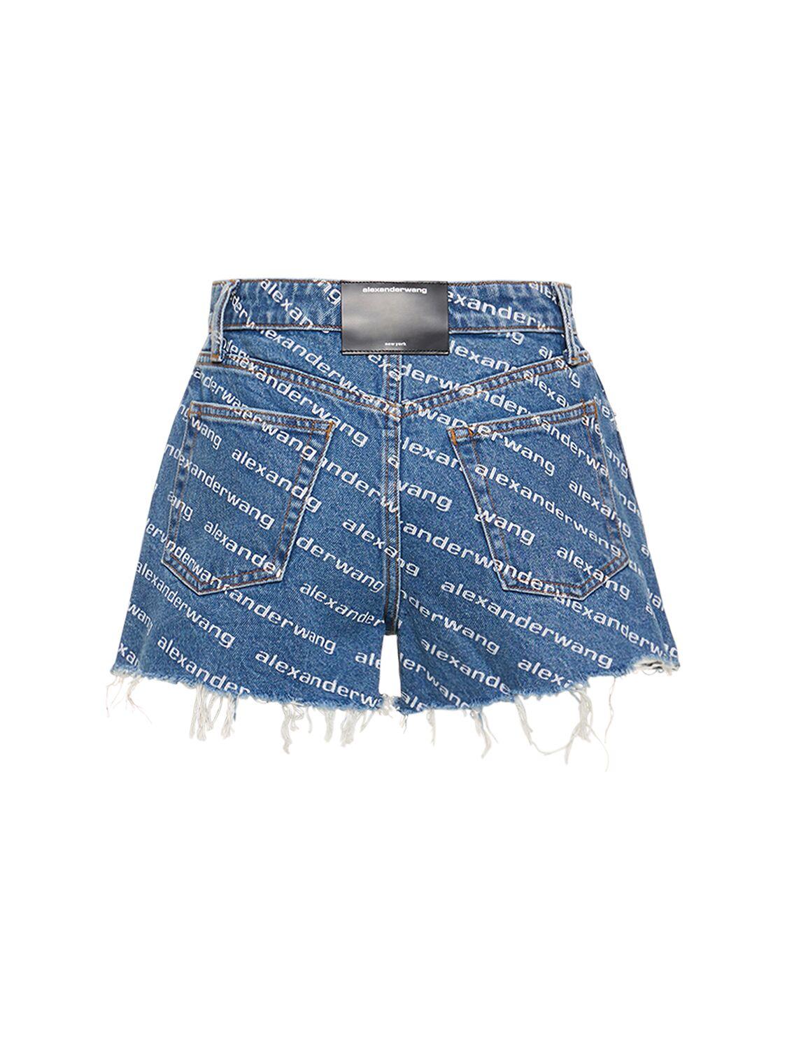 Denim x alexander hotsell wang bite shorts