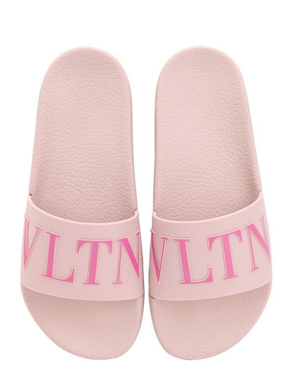 pink vltn slides