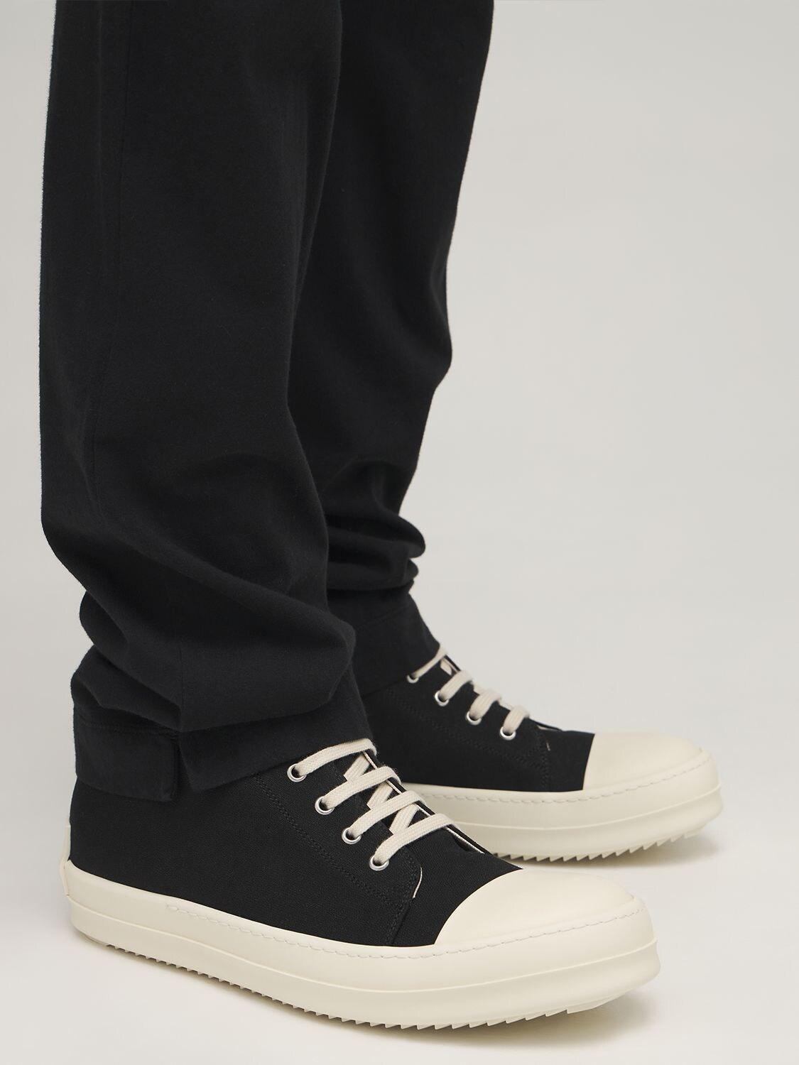 rick owens canvas shoes