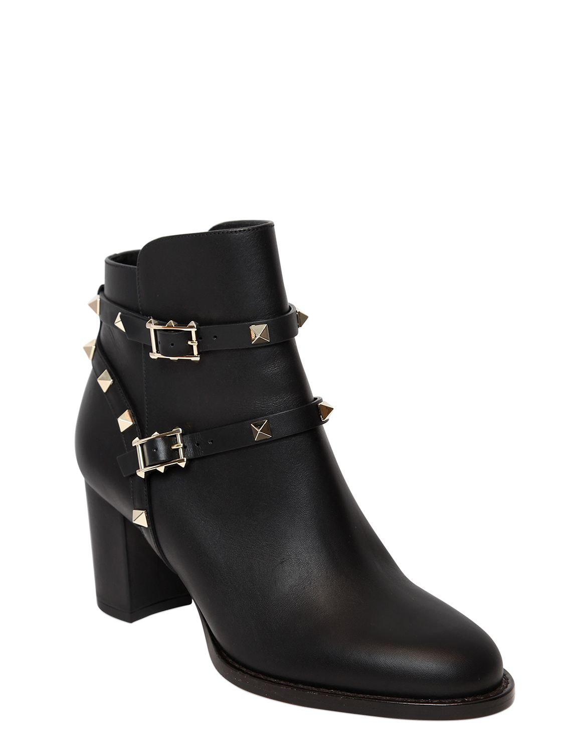 rockstud ankle boots
