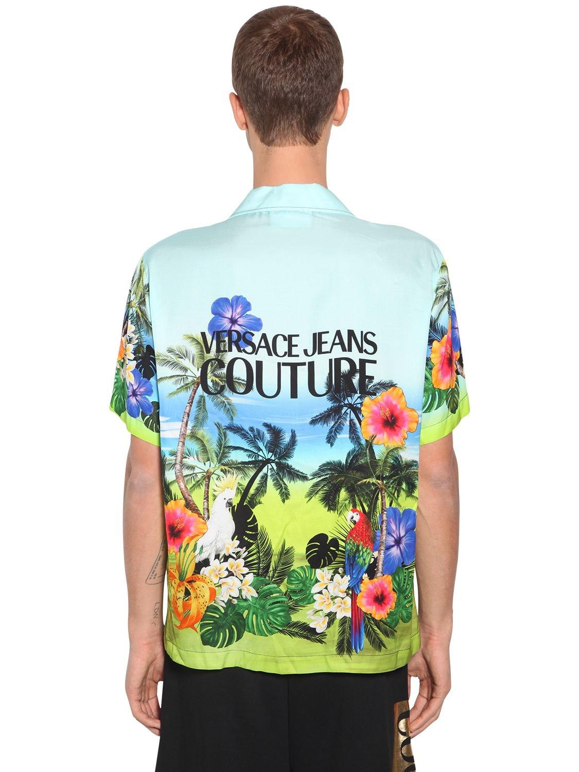 versace bowling shirt
