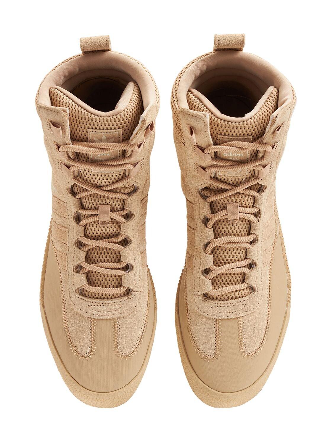 adidas Originals Samba Boots in Pale Nude (Natural) | Lyst