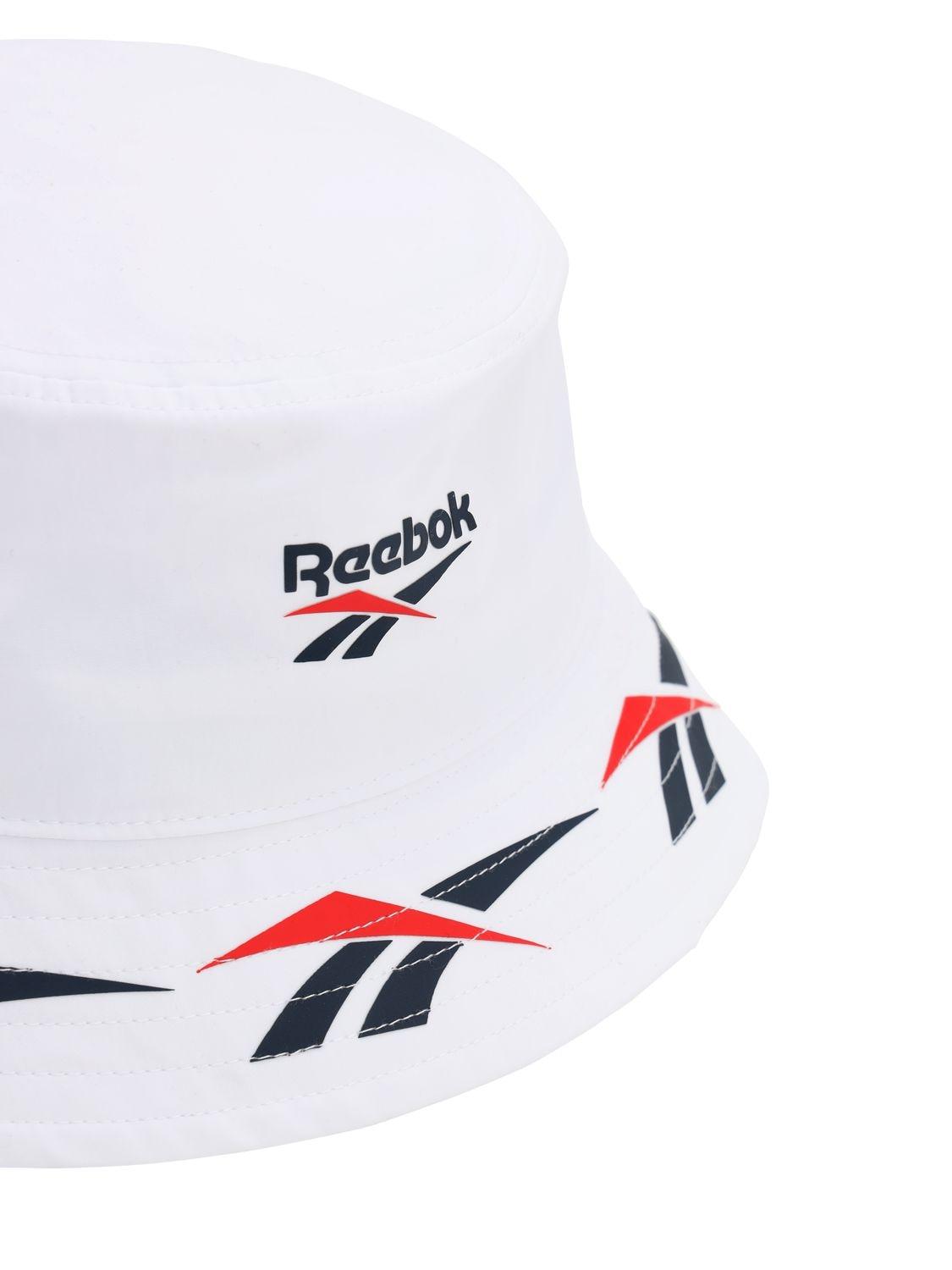 Reebok Cl Vector Bucket Hat in White 