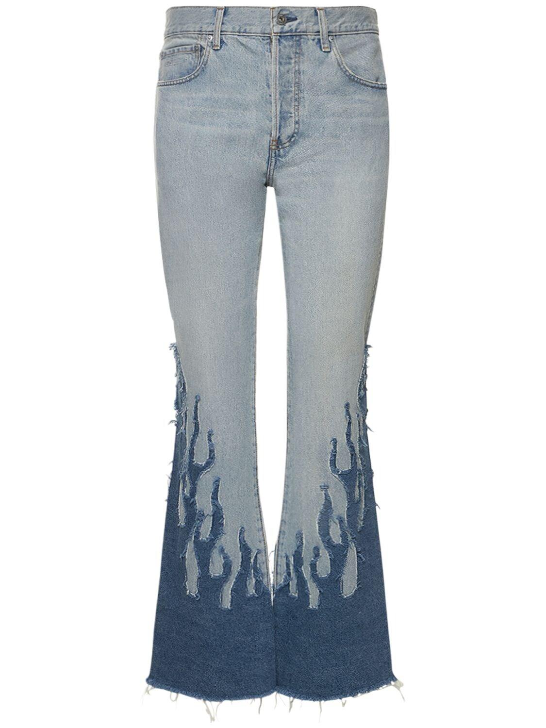 GALLERY DEPT. Blvd La Flare Flame Jeans in Blue for Men | Lyst Canada