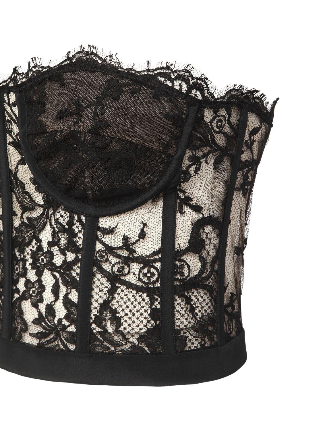 Brassiere asymetrique Alexander McQueen en coloris Noir Femme Vêtements Articles de lingerie Soutiens-gorge 