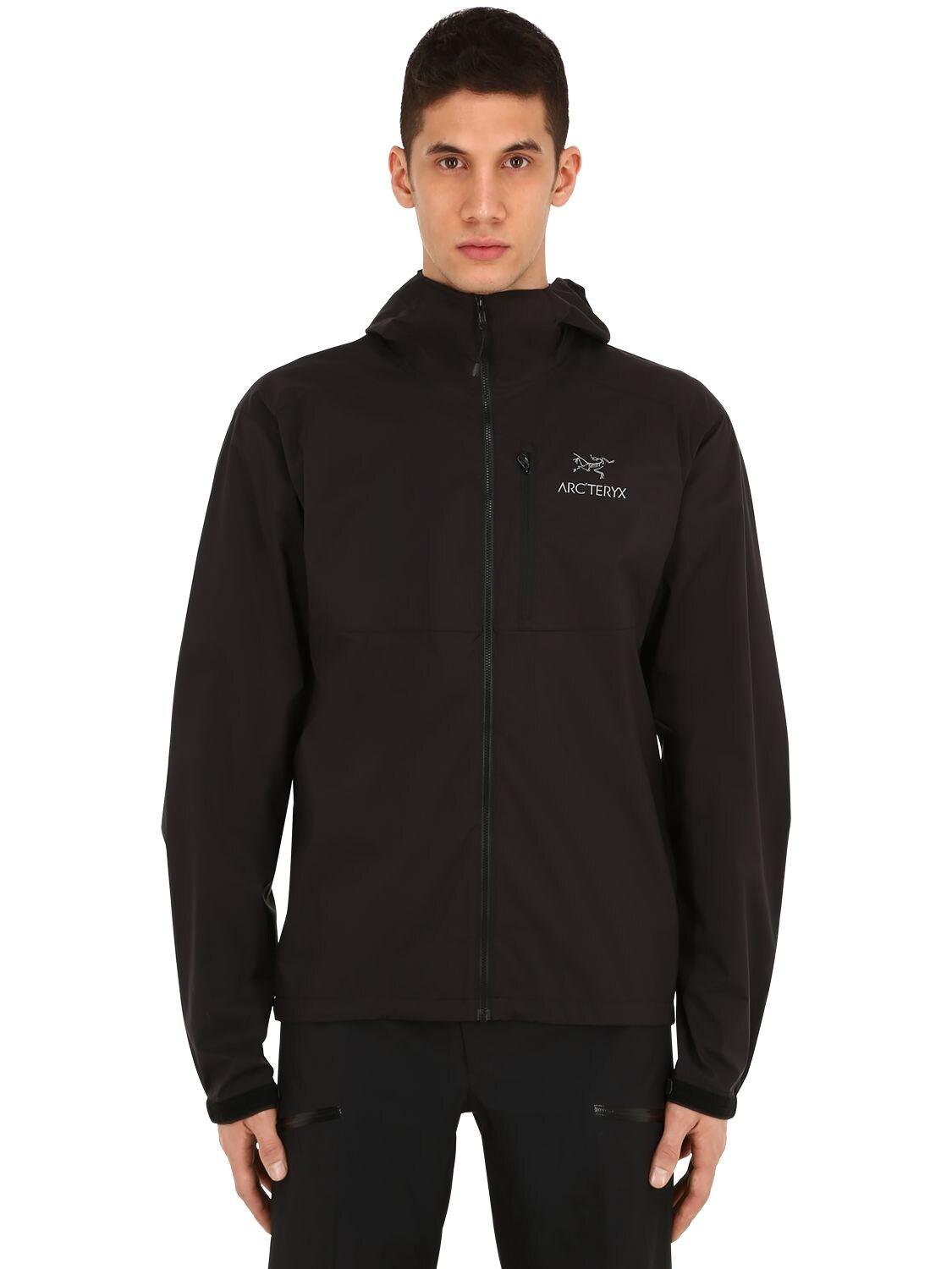 Arc'teryx Synthetic Squamish Hooded Nylon Jacket in Black for Men - Lyst