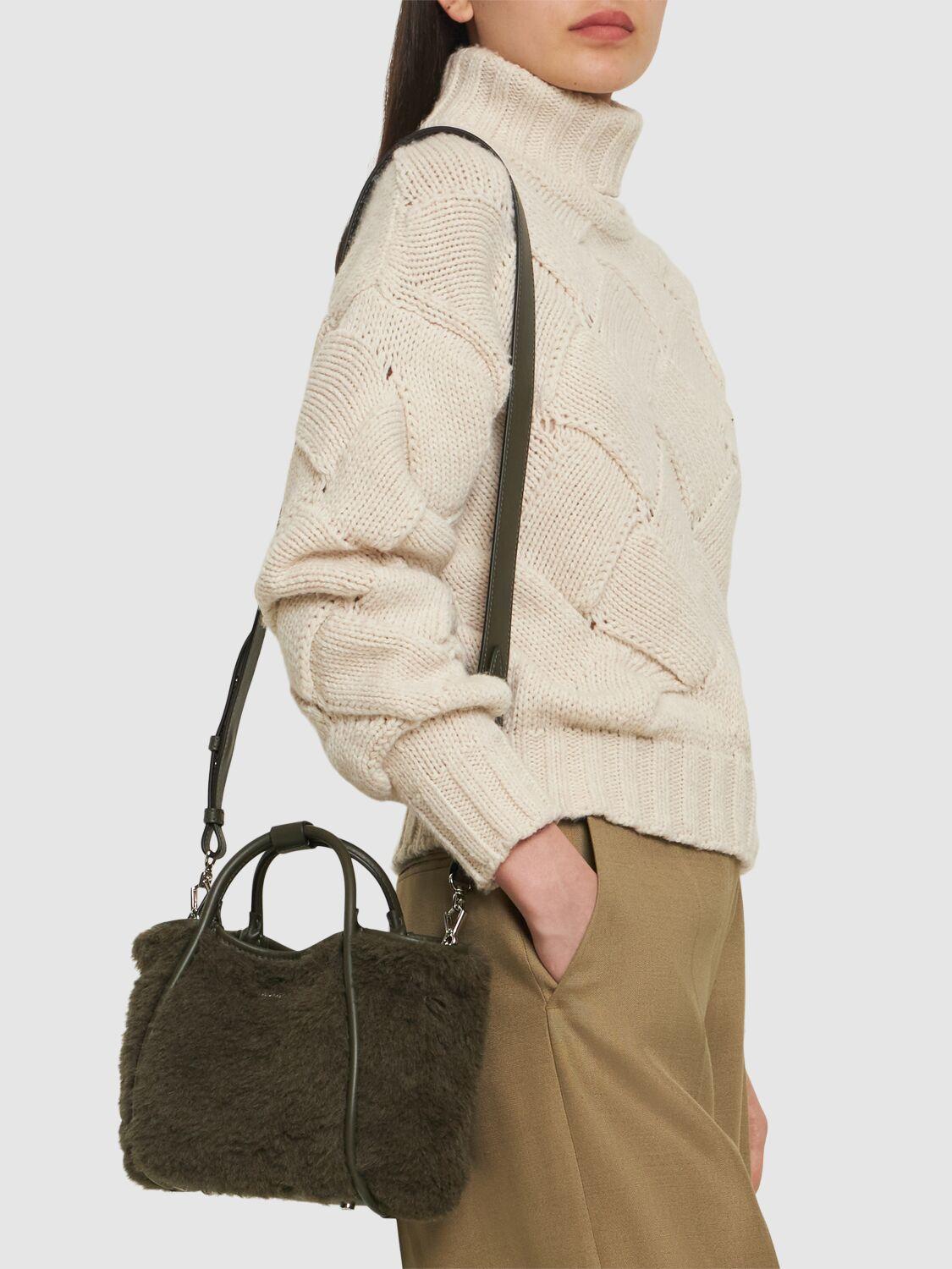 Max Mara レディース ブラウン Lvr Exclusive Xs Tmarin1 Teddy バッグ 