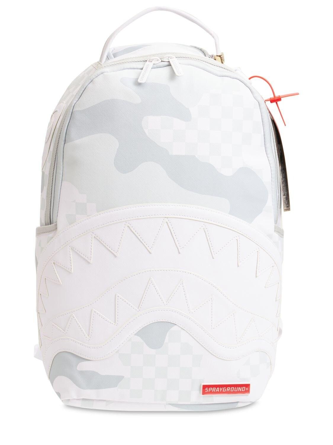 Sprayground 3am Le Blanc Tech Backpack in White for Men | Lyst