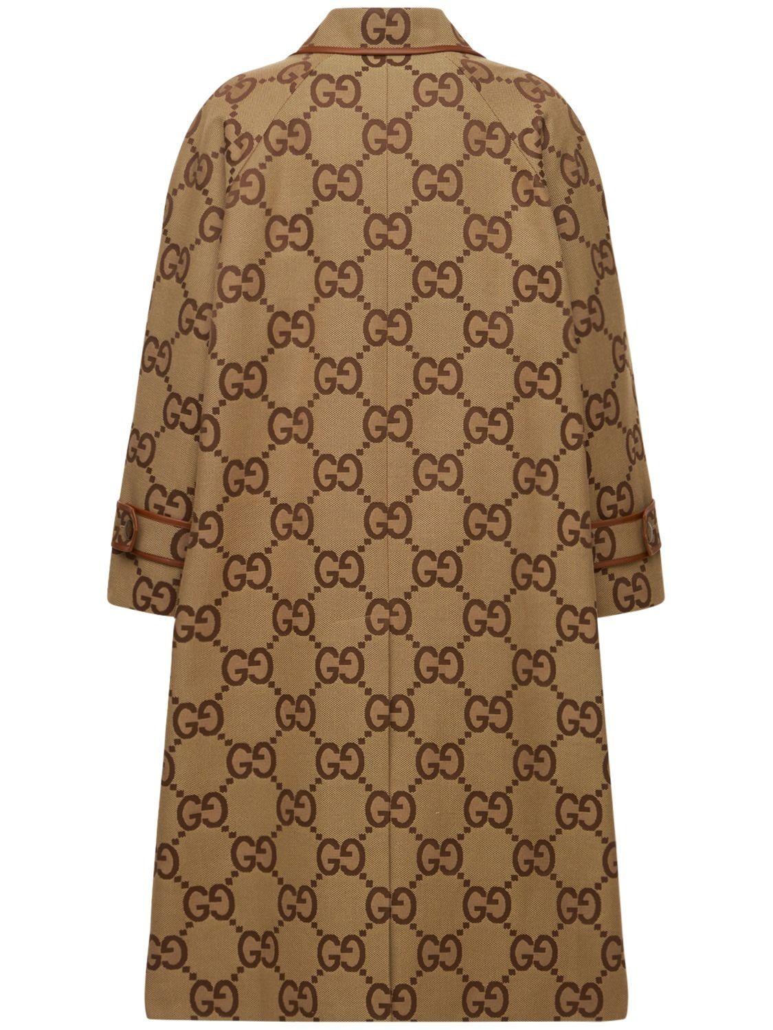 累積売上総額第１位【GUCCI★グッチ】CANVAS JUMBO TRENCH COAT 累積売上総額第1位【GUCCI☆グッチ】CANVAS JUMBO TRENCH COAT