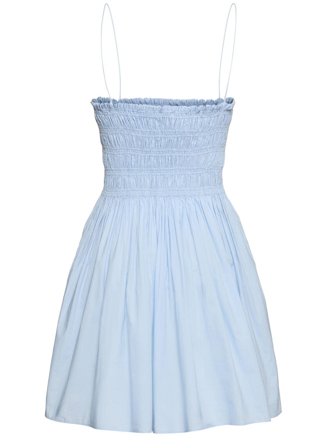 ワンピース Matteau Deep V-neck mini dress Kipper Plunge Neck Mini Dress | Tadashi Shoji