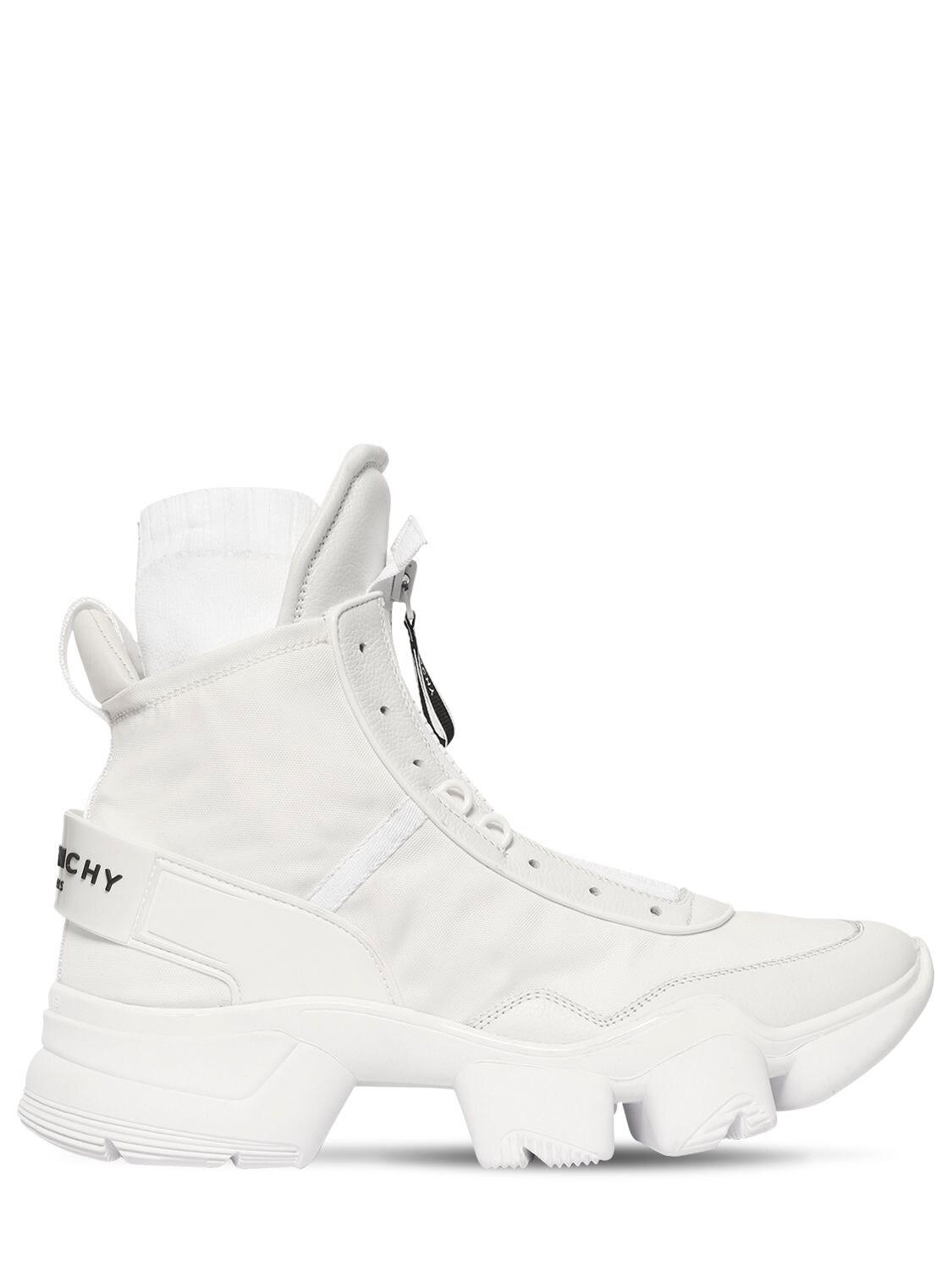 Givenchy Jaw Nylon Sock High Top Sneakers in White for Men | Lyst