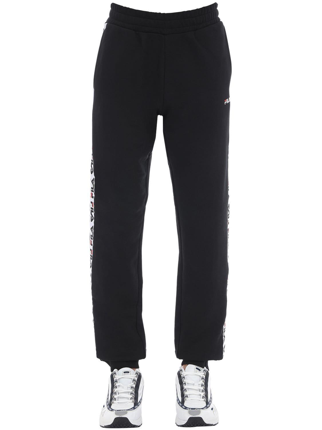 fila black joggers