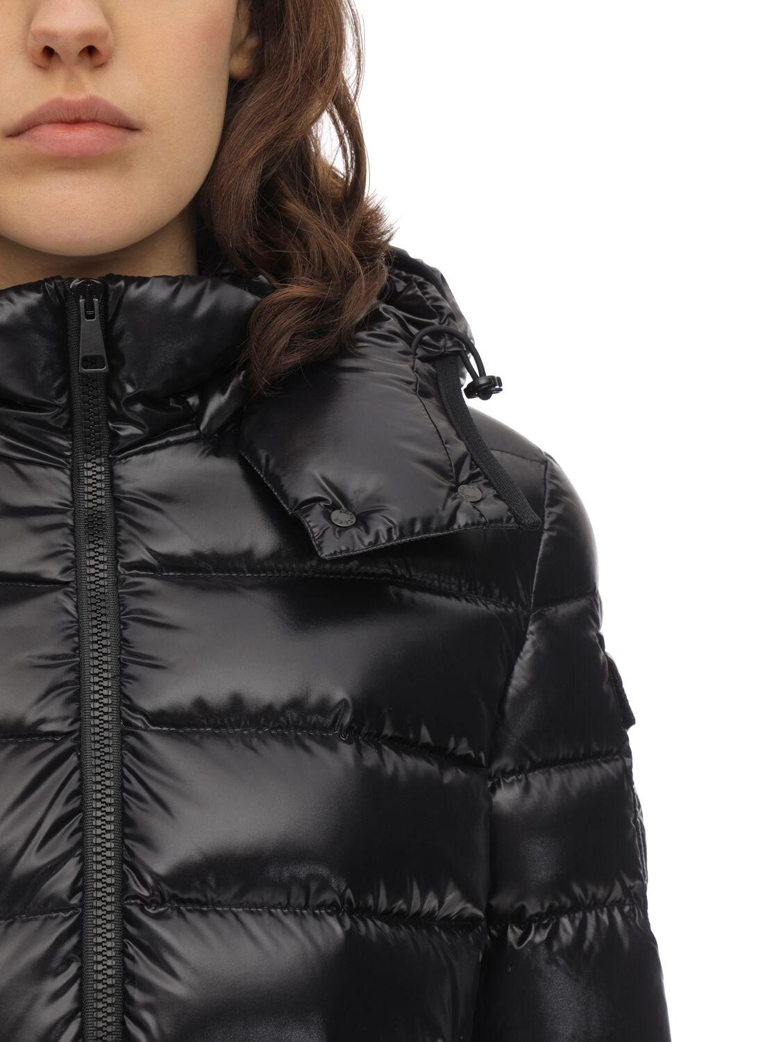 Moncler Synthetic Bady Laqué Nylon Down Jacket in Black - Lyst