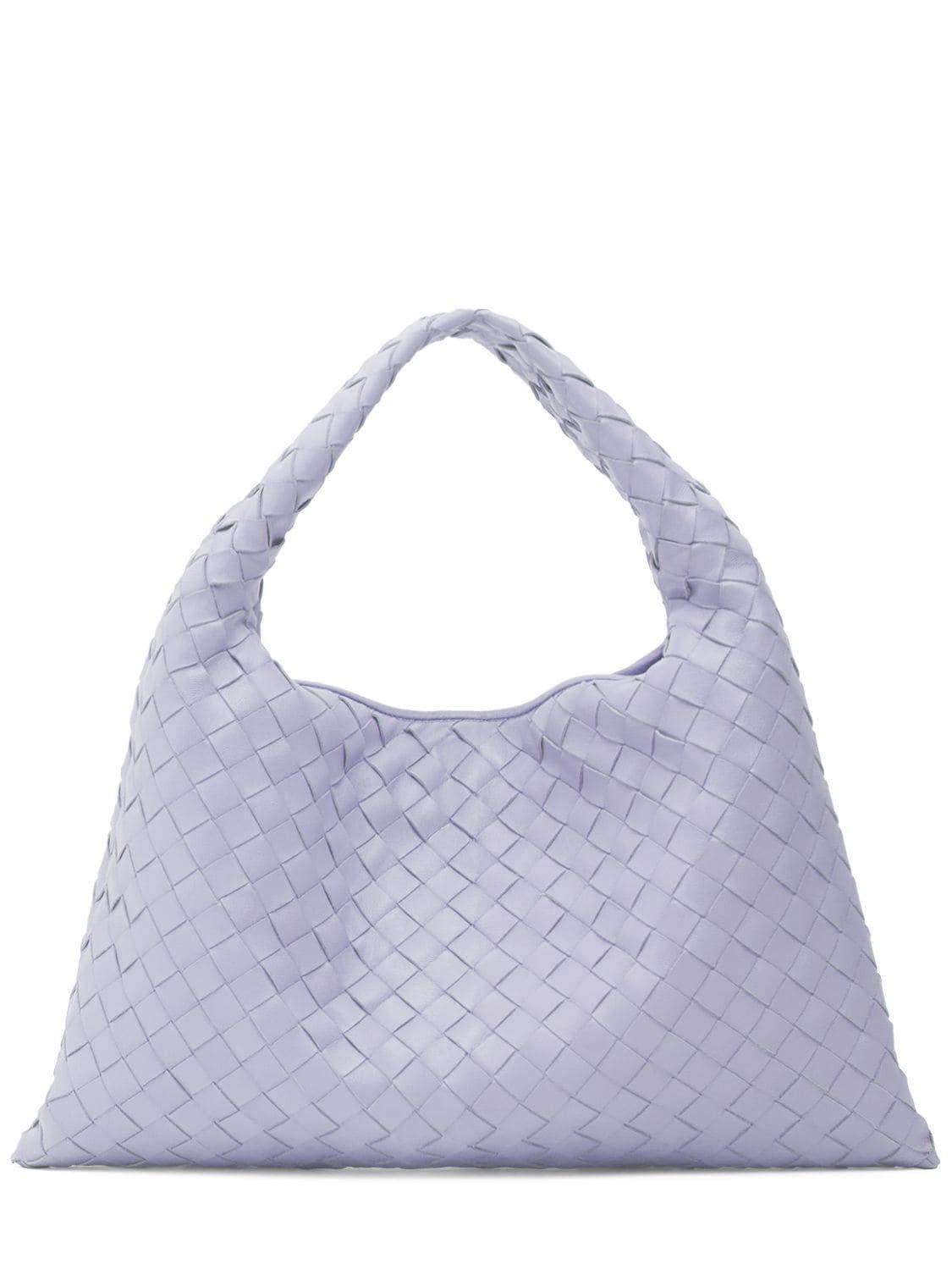 Bottega Veneta Purple Small Hop Bag