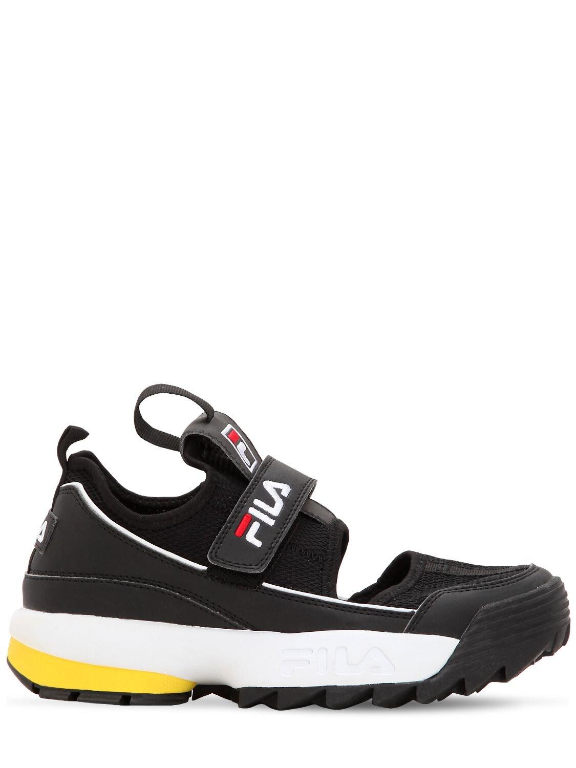 flat fila shoes